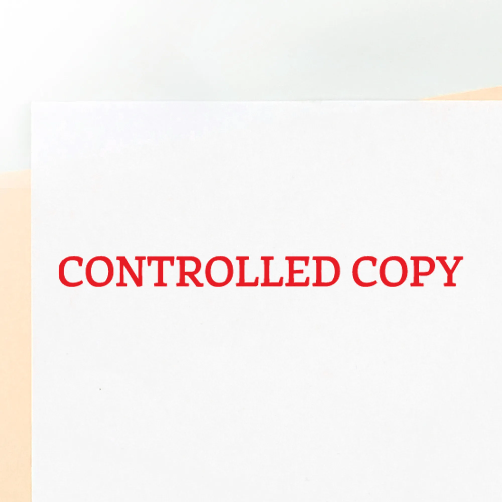 Controlled Copy Stamp